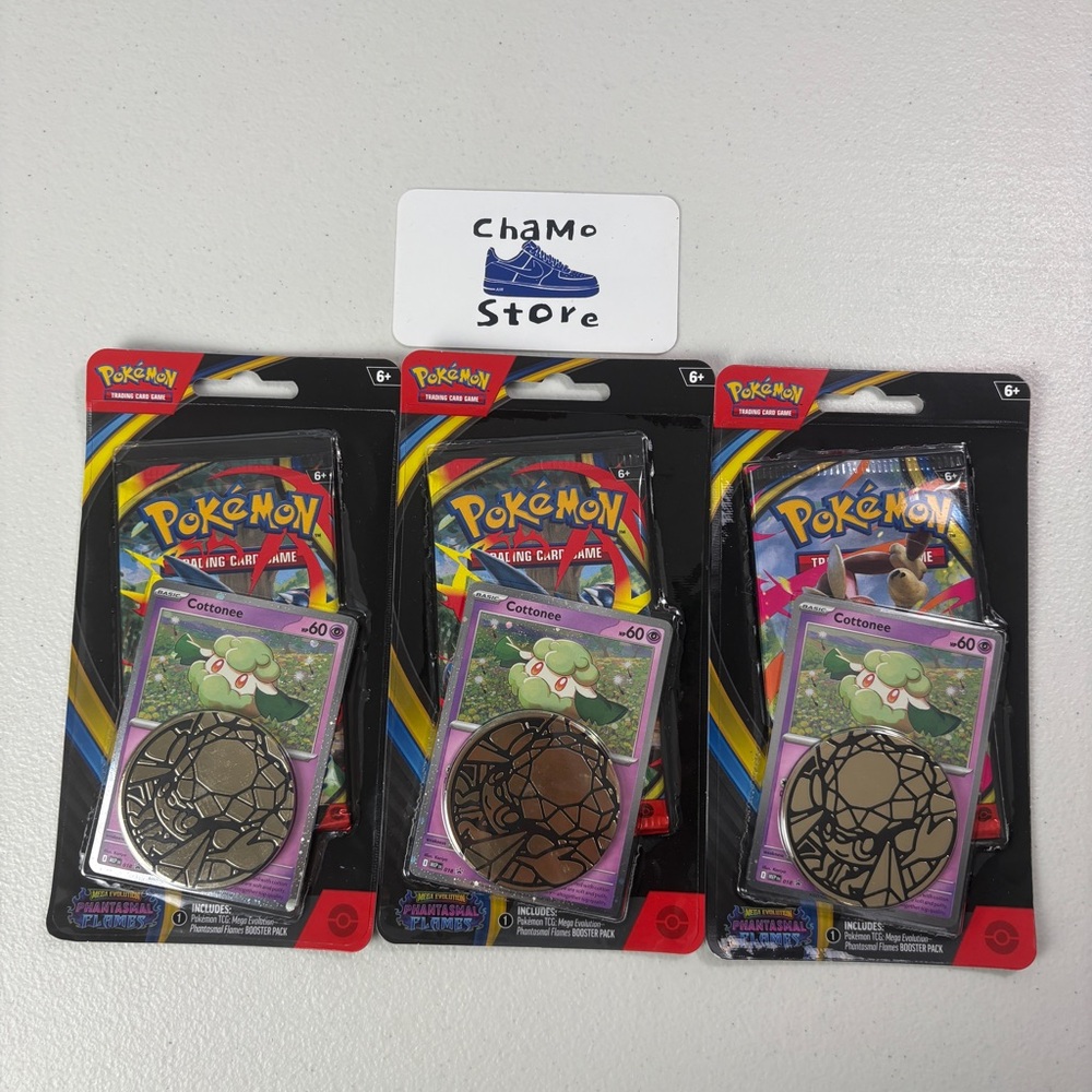 Pokemon Phantasmal Flames Booster Pack With Promo & Coin!